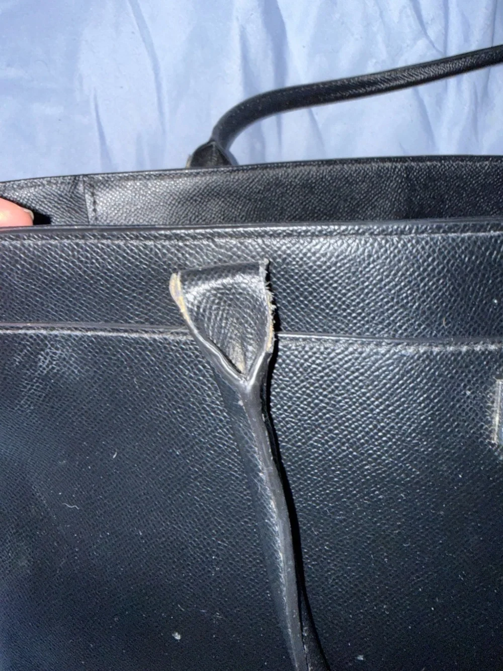 Michael Kors Black Saffiano Leather Laptop Tote